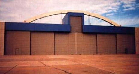 sliding hangar doors
